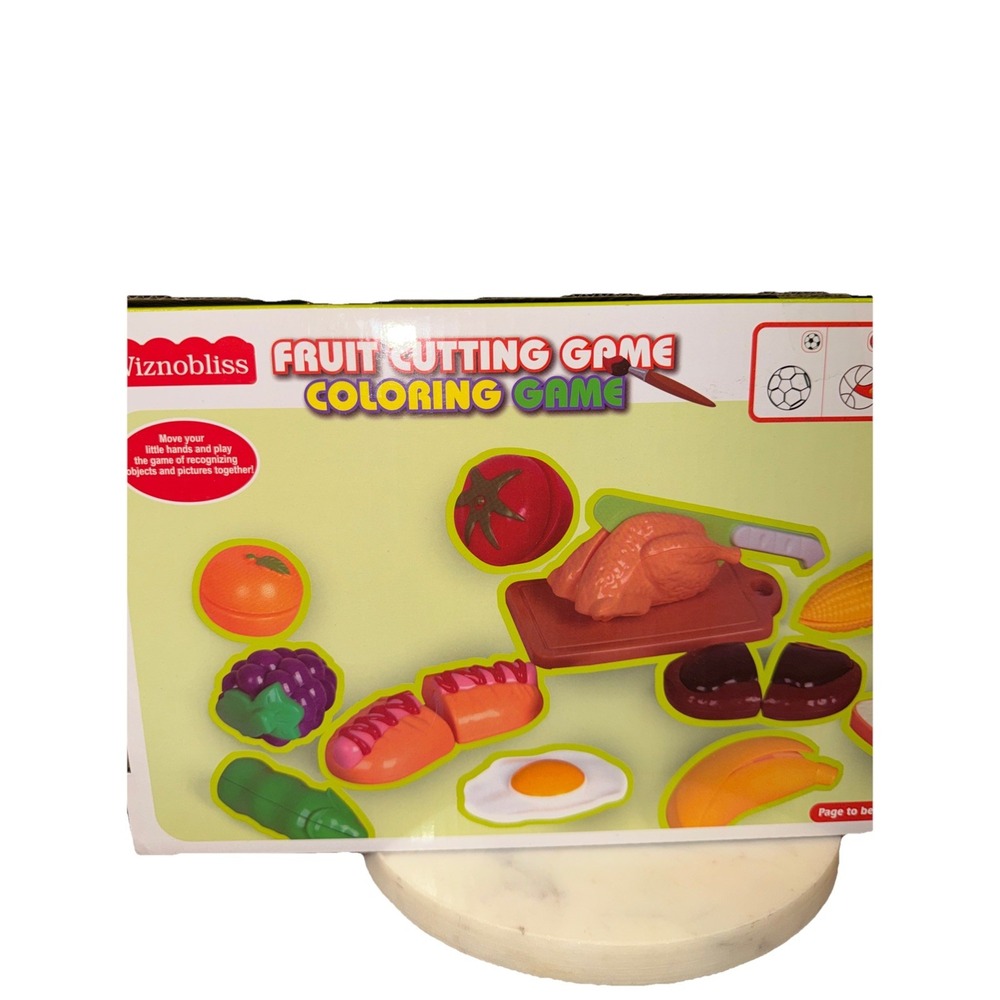 Wizmobliss Fruit‎ cutting Coloring Game